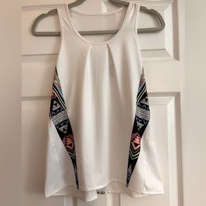 NWOT NEW White Women’s Athletic Tank Top